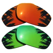 Orange Red&Green Polarized Replacement Lenses for-Costa Del Mar Harpoon