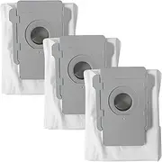 3x Vacuum Bags for iRobot Roomba i3+ i7+ and s9+ Robot Vacuum Cleaners, Replacement Dirt & Dust Bags for iRobot Roomba Station (Pack of 3)