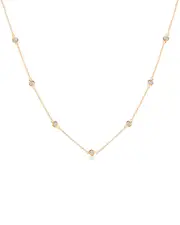 Diana M. Fine Jewelry 14K Rose Gold 1.50 ct. tw. Diamond Necklace