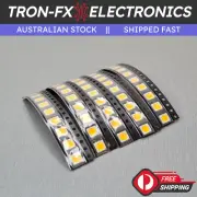 10/20/50Pcs 5050 Warm White SMD LED PLCC-6