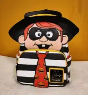 Loungefly McDonald's Hamburglar Cosplay Fast Food Character Mini Backpack NEW