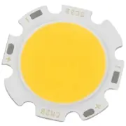 5W Chip Light Round COB Super Bright LED Light LED Lamp Bulbs Warm White DC15-17V