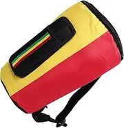 JOINPAYA Carry Case for African Drum Tambourine Bag with Pad Storage Bag Rainproof Comfortable Easy to Carry Musical Instrument Protector