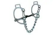 Aime Western Snaffle Sweet Six Bit 5-1/8'' Stainless Steel