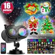 2024 LED Christmas Projector Light Party Landscape Laser Projection In/Outdoor