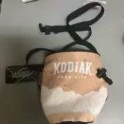 New Krieg Climbing Chalk Bag Drawstring Closure Park City Camouflage Climbing