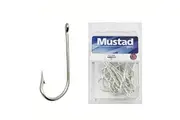 Mustad 4200d - Size 10/0 Qty 25 - Kirby Kendal Ringed Duratin