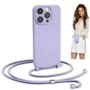 Crossbody Lanyard Strap Case for iPhone 13, Neck Cross Body, Adjustable