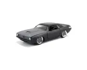 Jada Fast & Furious 7 Movie 1:32 Lettys Plymouth Barracuda 97206 Black Grey