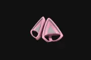 Razer Kitty Ears V2-Universal Fit Clip-on Kitty Ears for Headsets-Quartz Edition