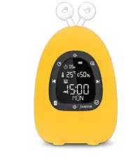 Sunrise Alarm Clock Wake Up Light, White Noise Temperature & Humidit.