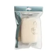 Basicare Sisal/Towelling Bath Sponge Bath & Body Bathing Accessories