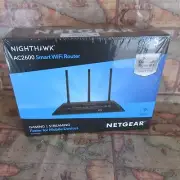 ~NEW SEALED~ Netgear Nighthawk AC2600 Smart WIFI Router R7450-100NAS Black