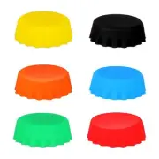 Silicone Rubber Bottle Caps Reusable Bottle Covers for Home Brewing Leak-Proof