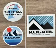 Authentic Kulkea Sticker Decal PICK & CHOOSE Stickers Ski Bags Snowboard