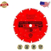 TiCo 12" 60-Tooth Thin Kerf Combination Blade with Non-Stick PermaShield Coating