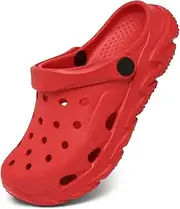 [Cubufly] Kids Boys Girls Clog Garden Shoes Slip On Winter Slipper Slide Sandals House Beach Water Shoes for Toddler/Little Kid/Big Kid/Children