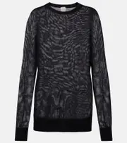 [Toteme] Toteme Oversized sweater AU 8 black