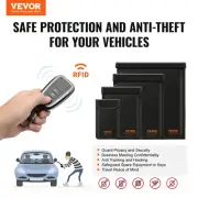 VEVOR Faraday Bag, 4 Pack Faraday Pouch Set for Laptop(16.9x15), Tablet(13x10.2)