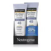 Neutrogena Ultra Sheer Dry-Touch Sunscreen Lotion with Broad Spectrum 3 oz