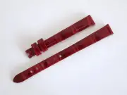 Van Cleef & Arpels Dark Red Alligator Strap 10.5mm for Sweet Charms 21mm OEM New