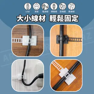 綁帶式電線固定器【ARZ】【D252】理線器 整線器 自鎖式束線帶 固線夾 集線器 電線整理 電線固定座 線材收納夾