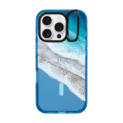 iPhone 16 Pro Impact Ring Stand Case MagSafe Compatible Bahama Beach Android Case by Ann Upton