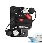 YNPQTDS Circuit Breaker for Car | Vehicle Power Amplifier Protector,12-48V Circuit Breaker Manual Reset Protection for Marine, Automotive, Truck, RV, Boat
