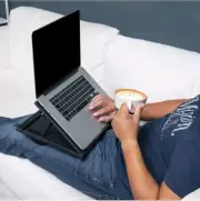 Lap Desk, Laptop Stand, Bed Tray, Collapsible Cushion, Portable Dorm Tablet Hldr