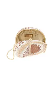 [Judith Leiber Couture] Snail Shell Crystal Clutch