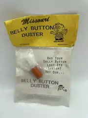 Vintage Missouri Belly Button Lint Duster Brush Funny Prank Novelty Gag Gift