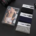 [X-MEN]3-PCS CKMEN'S UNDERWEAR,純棉平角短褲,青年加大碼運動平角短褲,中腰透氣正品短褲