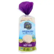 Organic Brown Rice Cakes Salt Free 8.5 Oz By Lundberg