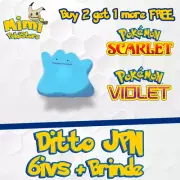 Shiny Ditto Japanese Foreign 6IV Masuda Breeding Pokemon Scarlet & Violet