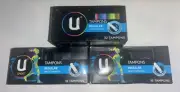 U by Kotex Regular Tampons 64Pk