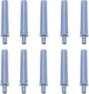 SagaSave 10 Pcs Soft Close Door Damper, Push to Open System Damper Buffer, Quiet for Kitchen Cabinet, Cupboards, Drawers (Gray)