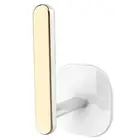 Storage Rack Self-adhesive Removable Clothes Wall Hook Bathroom Towel Holder Abs