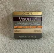 L'OREAL VISUELLE SOFTLY REFINING PRESSED POWDER LIGHT MEDIUM TRANSPARENCE