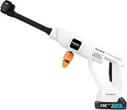 High-Pressure Washer Gun, 6-in-1 Electric Power Wash Machine with 5 Nozzles & Foam Cannon – Car Wash, Patio, Garden, Motorcycle Cleaning Tool