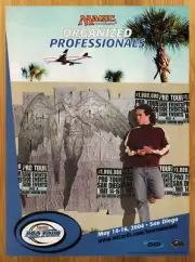 2004 Magic The Gathering Pro Tour San Diego Print Ad/Poster CCG TCG Cards Art