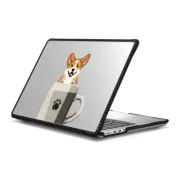 MacBook Pro 14-inch (M1 - M4) Impact Case CORGI IN A MUG BY FATBEARD