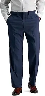 [Haggar] Men's Subtle Print Classic Fit Suit Separates-Pants and Jackets