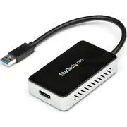 StarTech.com USB 3.0 to HDMI External Video Card Multi Monitor Adapter with 1-Port USB Hub - 1920x1200 / 1080p - 1 x 9-pin Type