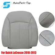 Front Driver Top Leather Titanium Gray Seat Cover For Buick LaCrosse 2010-2013