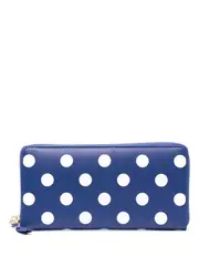 [COMME des GARCONS WALLET] 圓點印花長款錢包
