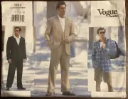 New VOGUE Men Jacket Vest Shirts Pants Pattern No. 1753 Size 38-42