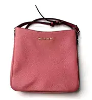 Michael Kors NWT Jet Set Travel Large Messenger Bag - Leather Rose