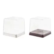 Teapot Storage Box Tea Cup Organizer Container Tea Accessories Home Decor Clear