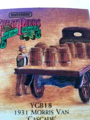 Matchbox Models of Yesteryear Cascade Lager 1931 Morris Van YGB18 NIB