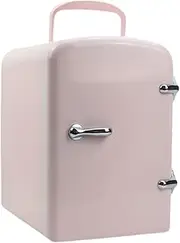 Mini Skincare Refrigerator, Makeup Refrigerators For Skin Care 4L/6 Jug, Small Cosmetic Beauty Fridge 220v Personal Thermoelectric Cooler/Heater,B